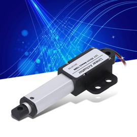 Linear Actuator DC 12 V 30 mm Hub Low Noise Short Circuit Protection T Type Screw Mini Electric Linear Motion Actuator for Automotive Industrial (Hub 30 mm-8 mm/s-70N) (Hub 30 mm-4 mm/s-150N)