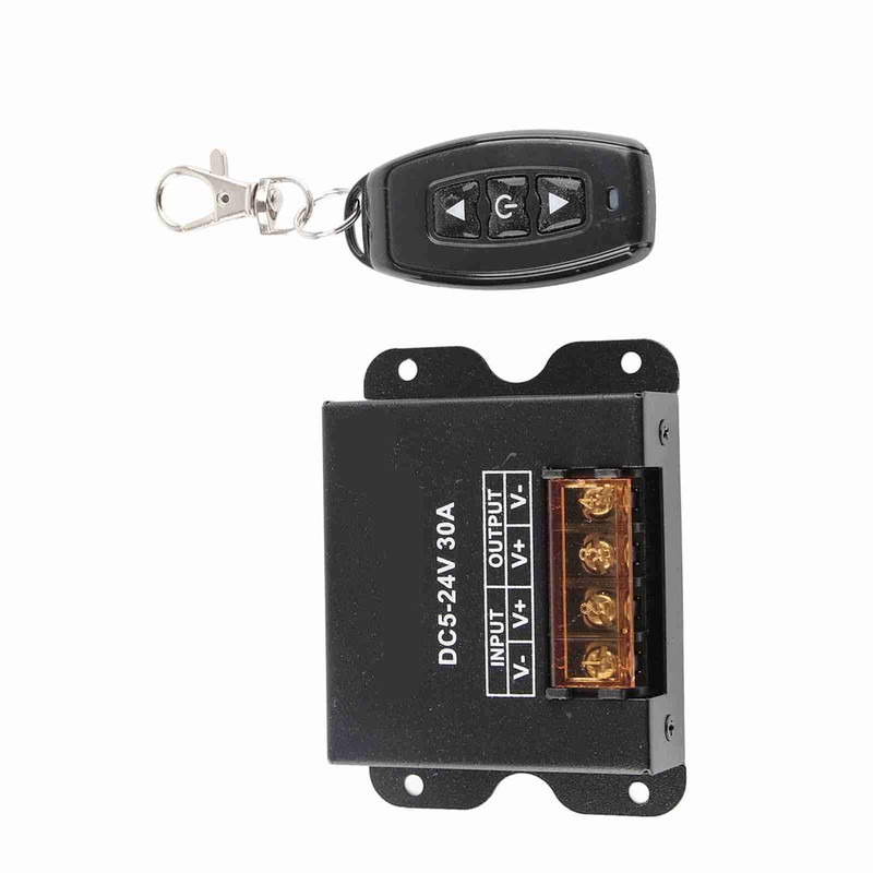 LED Single Color Dimmer Controller 3 Keys RF Large Power