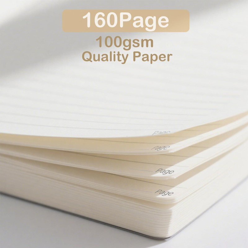 Leapig Lined Journal Notebook Linen Hardcover Ruled College Ruled Journals