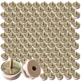 AGT Set of 128 Felt Pads for Furniture and Furniture Feet Diameter 25 mm