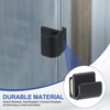 PATIKIL 15/16" Glass Door Pull Handle, Stainless Steel 2Pcs No
