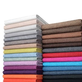 Cushion Cover, Seat Cushion, Bench Cover, Replacement Cover for Seat Cushion, Linen Cover for Bench Cushion, Washable Garden Bench Cushion Cover, Dark Grey, 30 x 30 x 3 cm