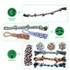 15pc Heavy Duty Dog Rope Toys Tough Tug of War