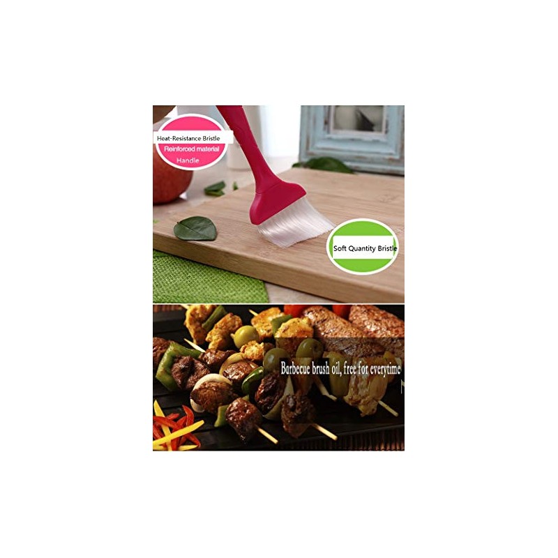 7.50" Length, Bristle 2" Width x 1.5" Height, Plastic Handle