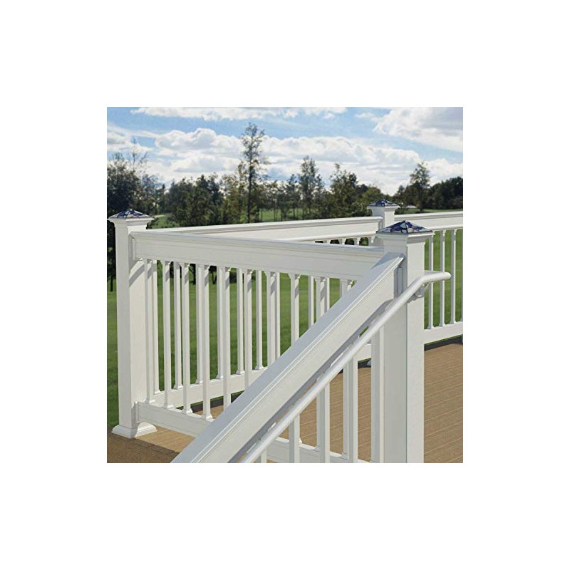 Deckorators 95879 Estate Baluster Connector with Screws, Black, 20-Pack