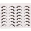 Gmagictobo False Eyelashes Natural Short Clear Band Cat Eye Lashes