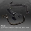 FZJDSD Upper Radiator Hose Y-Connector Lower Degaus Compatible with Ford