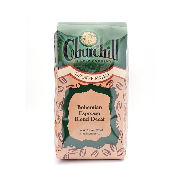 Churchill Coffee Bohemian Espresso Blend 12 oz - Whole Bean