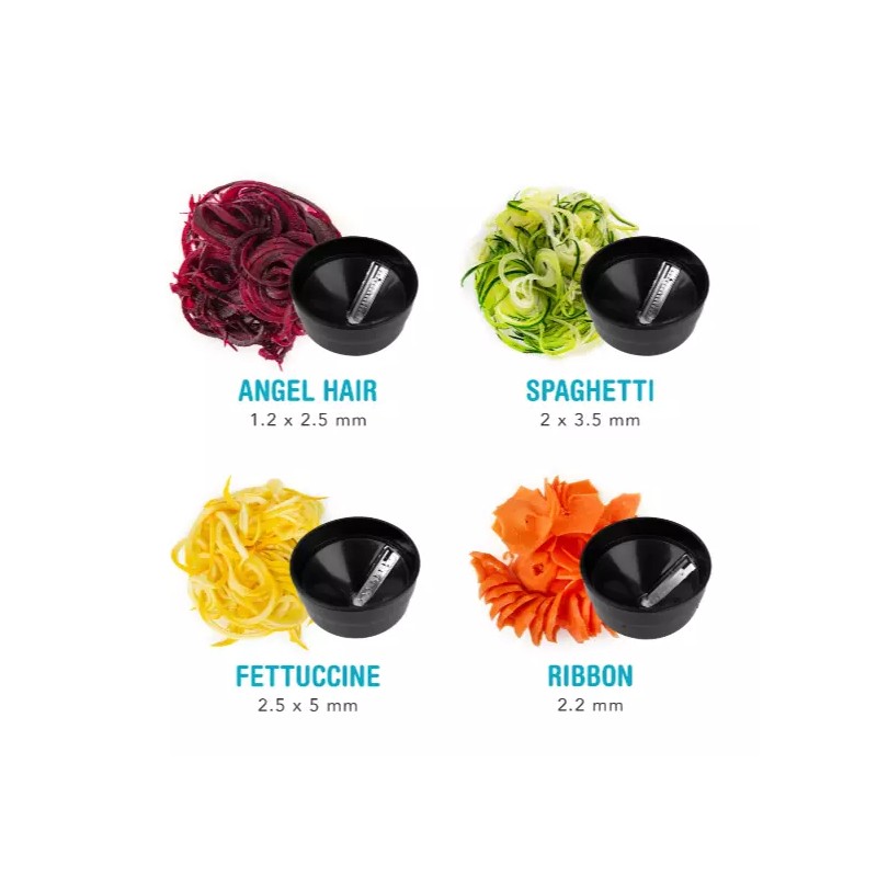 Kitchen Shine Kitchen Co.® Electric Spiralizer - Vegetable noodle slicer