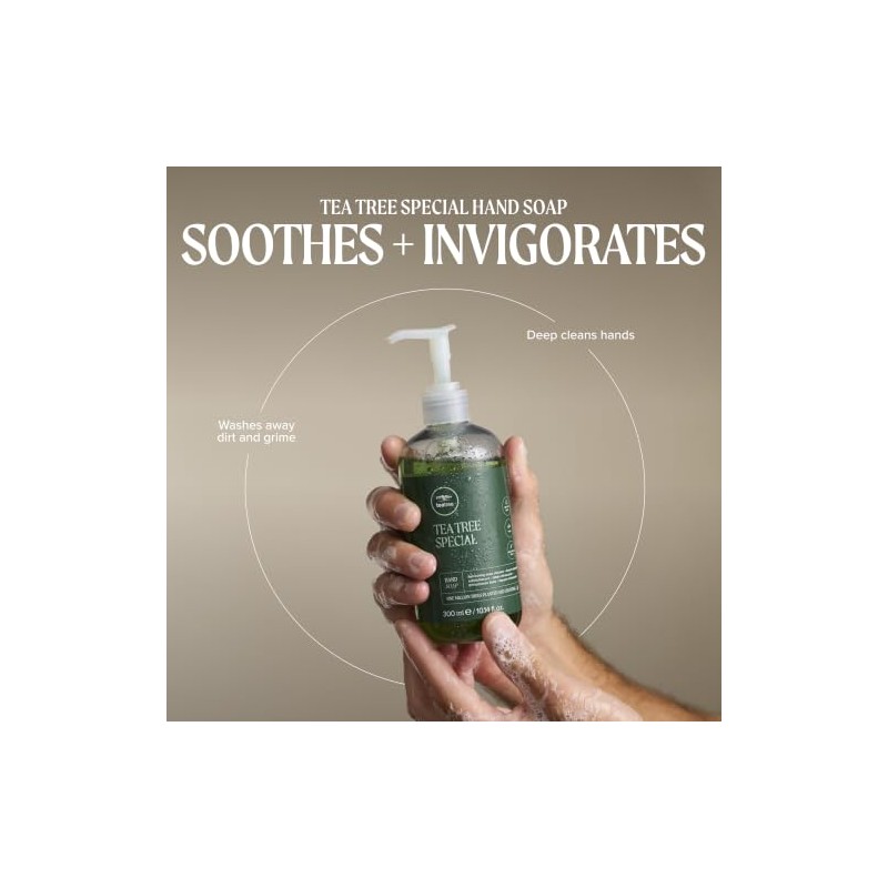 Tea Tree Hand Soap, jabón líquido para manos con árbol