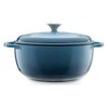 Mercer Culinary Enameled Cast Iron Round Dutch Oven, 6 qt.,