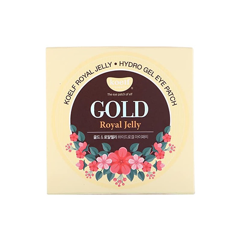 Koelf Gold Royal Jelly Hydro Gel Eye Patch, 60 Patches