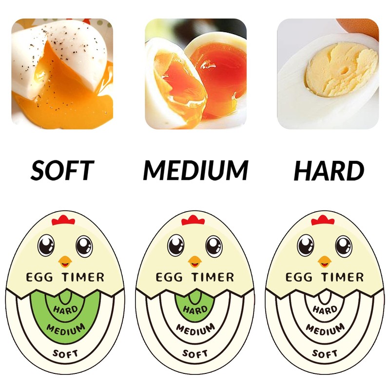 Lasubst Egg Timer for Boiling Eggs Soft Hard Boiled Egg