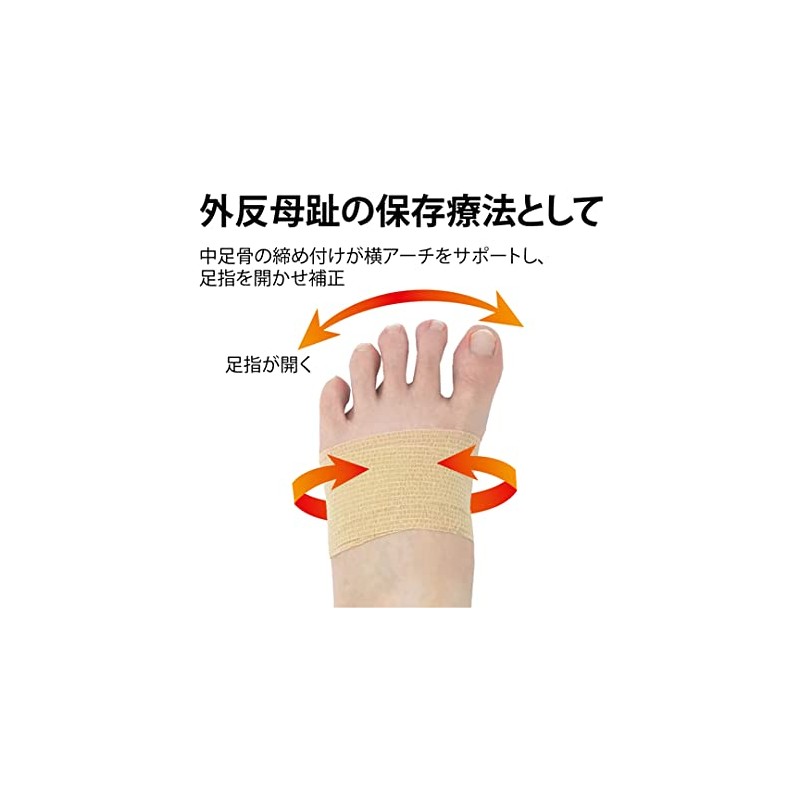 PITATTO TIE Self-adhesive Bandage, Volume 6, 021508, 2.0 inches (5.0