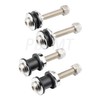 PBYMT Detachable Sissy Bar Backrest Docking Hardware Kit Compatible for