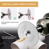 12 Pcs Drill Saw Blades for Dremel Rotary Tool Rotary