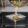 QruiLanTu Kitchen Sink Strainer Stainless Steel, Sink Drain Strainer Basket