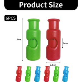 6 PCS Food Clips Bag Sealing Clip, Food Bag Clips for Food Storage Kitchen Essentials, Home Press-to-Close Design Three Colors Kitchen Clip for Bags Used for Storage Foods Snack and Bread