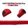 RASTP Limit Strap, Premium Quad Wrap Limit Strap Car Hauler