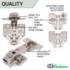 EAI Kitchen Cabinet Hinge | 35mm | Clip On Sprung