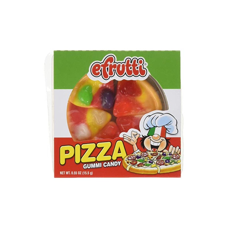e.frutti Gummi Pizza (Pack of 48) - SET OF 2