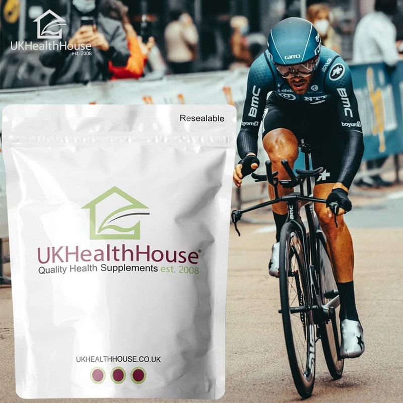 UKHealthHouse L-Glutamine Amino Acids 600mg x 180 Capsules Rapid Release