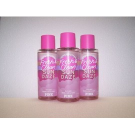 Victoria's Secret Pink Fresh & Clean Sun Daze Fragrance Mist 8.4 oz - Lot of 3