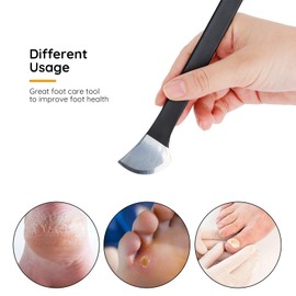 Segbeauty Pedicure Knife Set, Segbeauty 7 Pack Ingrown Toenail Tools with PU Storage Bag, High Manganese Steel Nail Knives Cuticle Remover, Professional Foot Repair Sharp Blade Kit for Nail Corn Callus