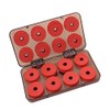 OriGlam 16pcs Fishing Line Storage Fishing Foam Spools, Foam Fishing