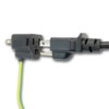 3A Company PAD-PS32 Power Supply Conversion Plug, 3P-2P Converter, Ground