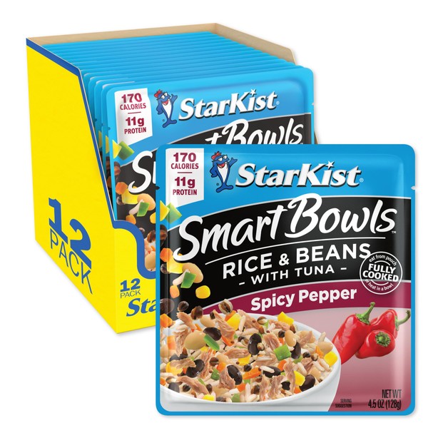 StarKist Smart Bowls Spicy Pepper, 4.5 oz Pouch (Pack of