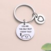 DZOSW Taco Gift Boyfriend Gift Lover Keychain Couple Keychain Girlfriend