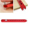 Woodworking Circle Ruler Aluminium Alloy Adjustable Woodworking Circular Drawing Tool