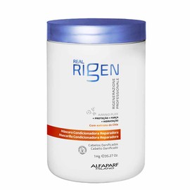 Alfaparf Milano Real Rigen Mascarilla Reparadora 1kg | Tratamiento Profesional para Cabello Dañado y Seco | Hidratación Profunda y Reconstrucción Capilar