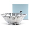 Arthur Court Designs Aluminum Fleur-De-Lis Salad Bowl 12 Inch Diameter