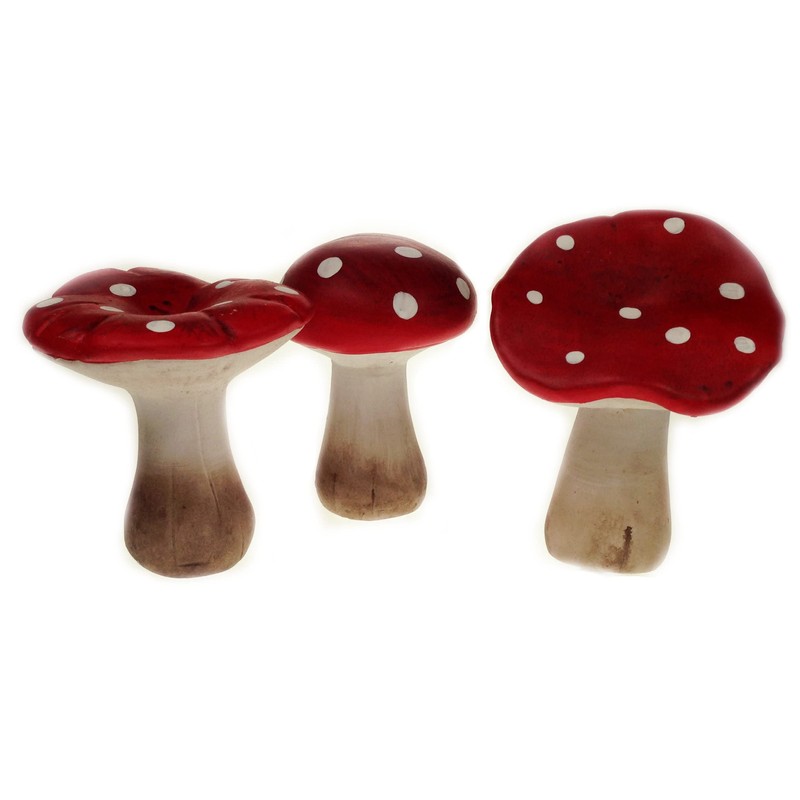 Garden minis (Set of 3 Mushroom)