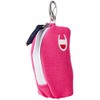 Champion C3-XG704B Unisex Golf Ball Case, Big Logo, Pink, Pink
