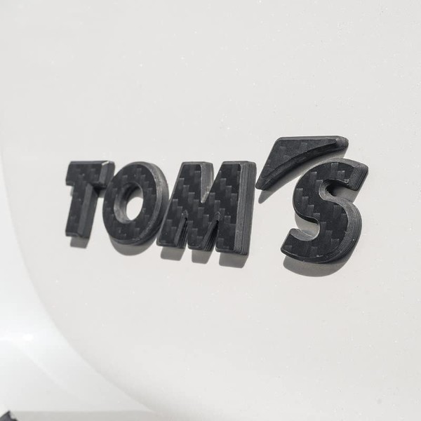 TOMS 08233-TS005 TOM'S Emblem Dry Carbon Matte Type