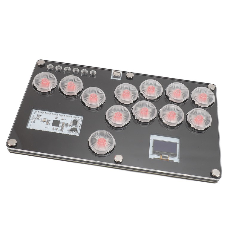 All Button Arcade Controller 12 Keys Supports Hot Swap and