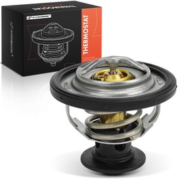 A-Premium Engine Coolant Thermostat with O-ring Compatible with Ford Explorer 2020-2023, Ranger 2019-2024, Bronco 2021-2024, 2.3L