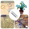 Jewellery Crochet Wire Diameter 0.35 mm Craft Wire Silver 50