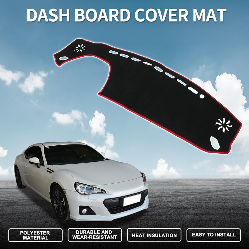 TUCKBOLD Dash Cover for Toyota GR86 2022-2024 for Subaru BRZ
