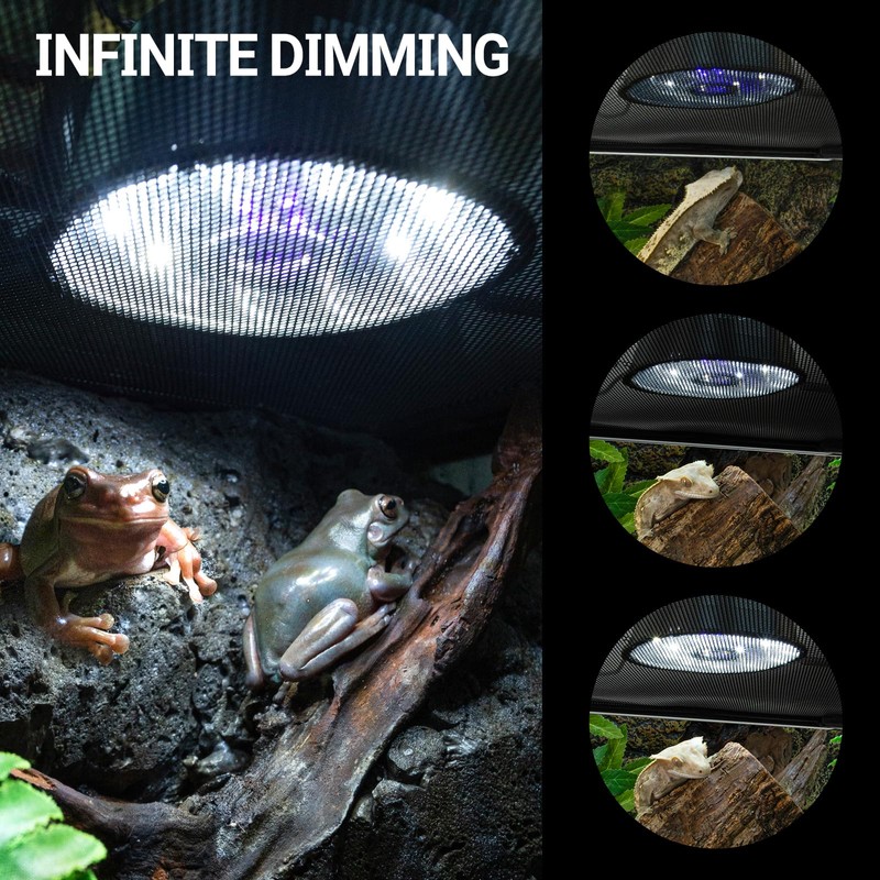 REPTI ZOO UVB Reptile Light with Dimming, LED UVB Light