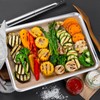 6 Pcs Baking Sheet Set Stainless Steel Cookie Sheet 18