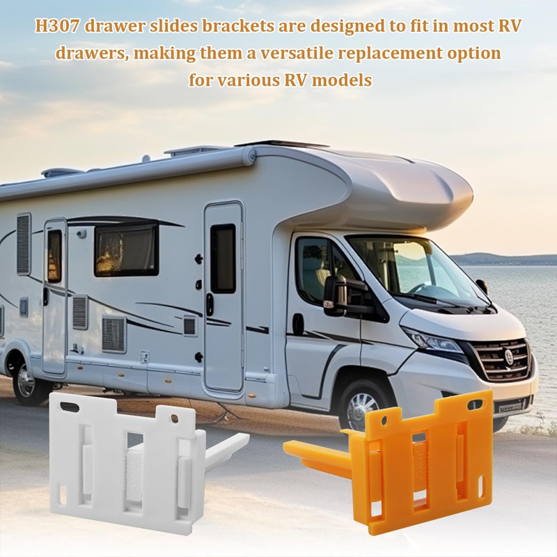 RV Drawer Slides Brackets Replace for RV Designer H307, 3/4”