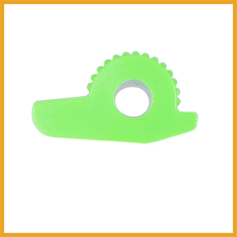 Partuto 2pcs Universal Green Gear Shifter Protector Cover for Motorcycle