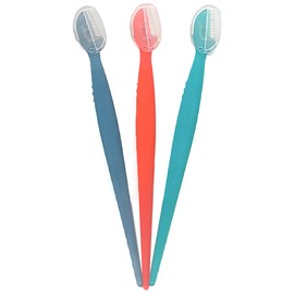 Kai Mini Eyebrow Razor 3-Pack, Assorted Colors, 2 Sets
