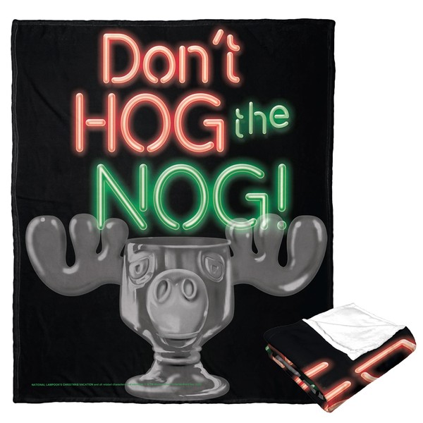 Northwest National Lampoons Christmas Vacation Silk Touch Throw Blanket, 50"