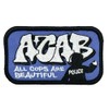 Polizeimemesshop ACAB All Cops Are Beautiful - Patch in tessuto