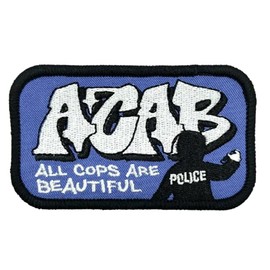 Polizeimemesshop ACAB All Cops Are Beautiful - Patch in tessuto